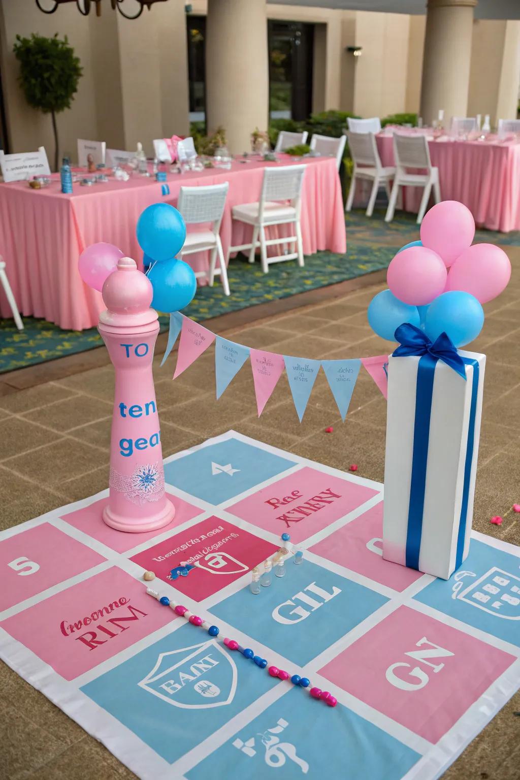 Engaging games unite guests in friendly enjoyment.