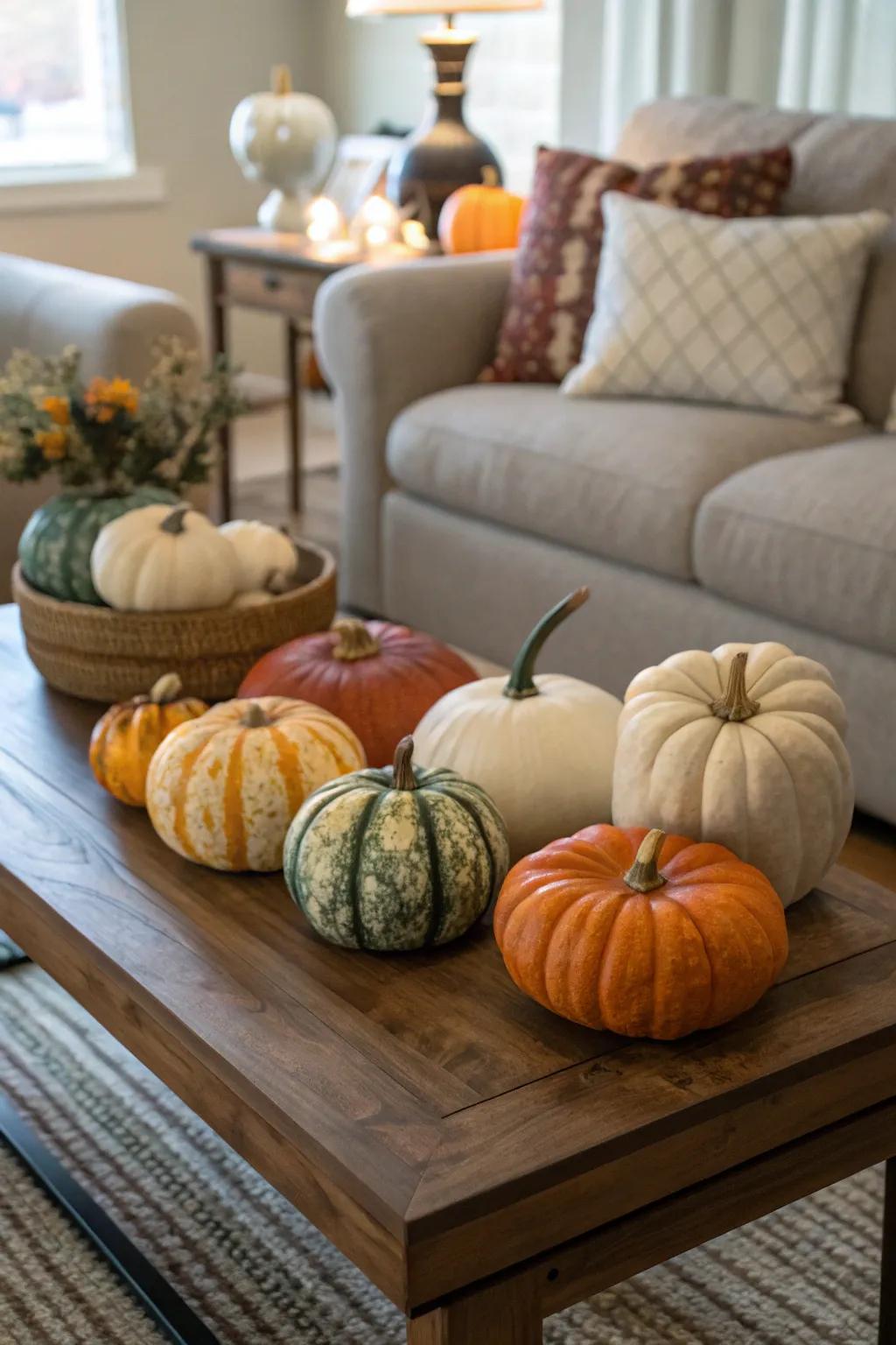 Celebrate the pumpkin custom with a stylish innovation.