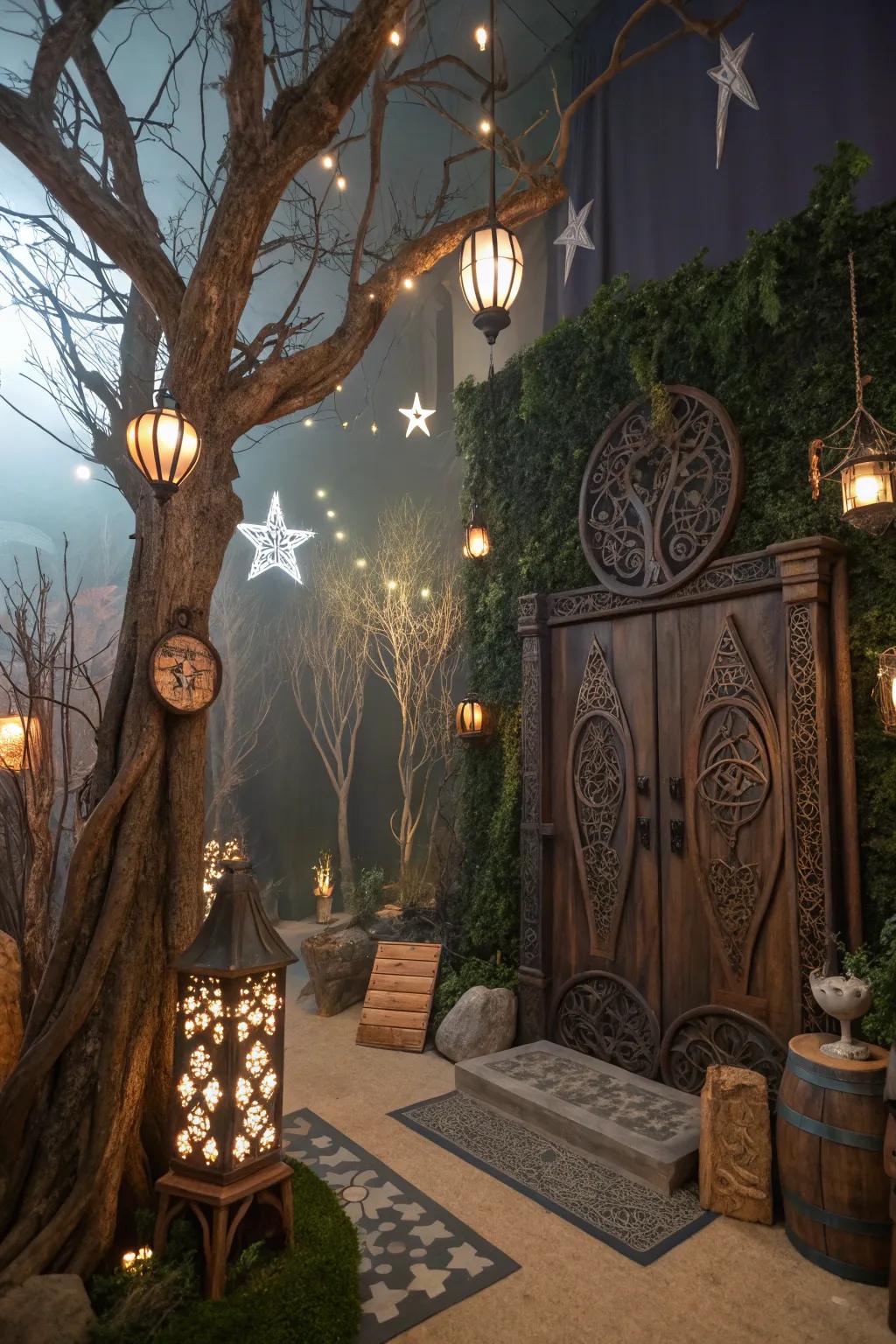 Reimagine narratives with a chilling alteration for Halloween.