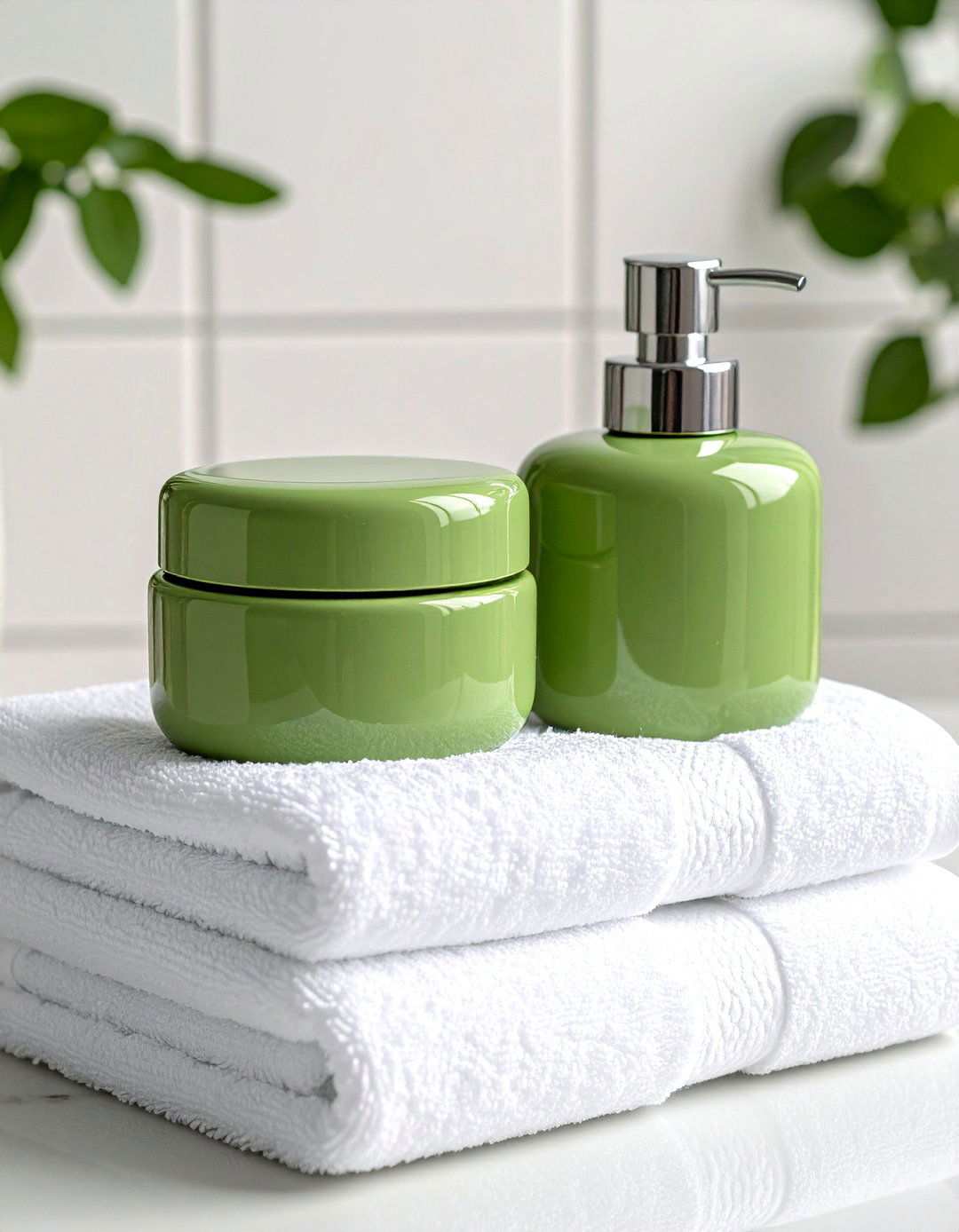 Accent Color Pops Bring the Bathroom to LifeSparingly - 20 Bathroom Staging Ideas