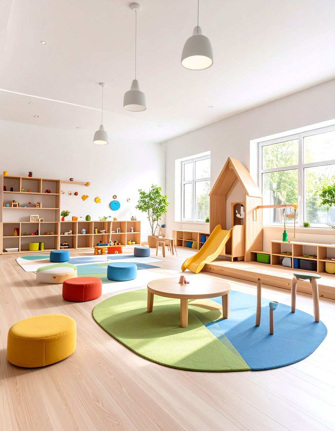Adaptive Childrens Playrooms with Educational Gaming Integration - 20 2100s Room Ideas