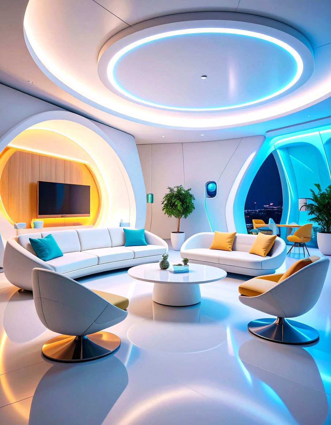 Adaptive Furniture s Interior Design with Morphing Functional Elements - 20 2100s Interior Design Ideas