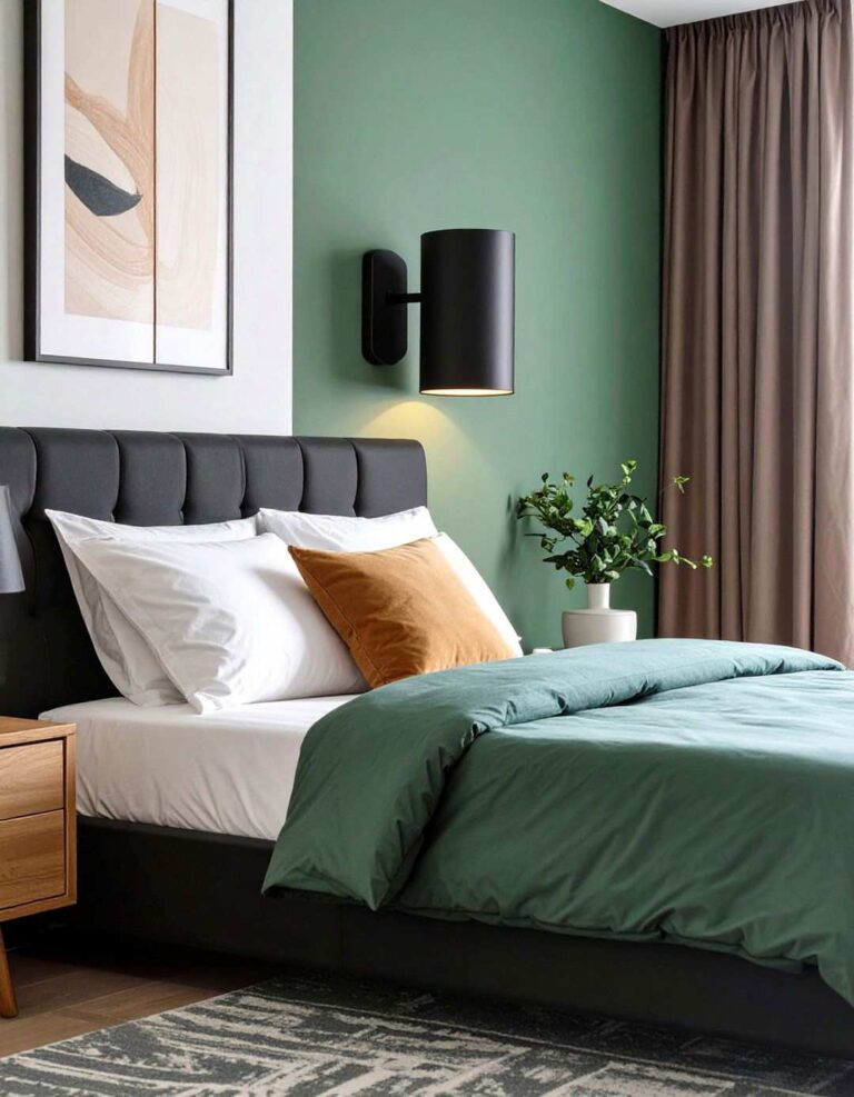 Adjustable Swing Arm Wall Sconce for Bedtime Reading - 20 Bedroom Wall Sconce Ideas