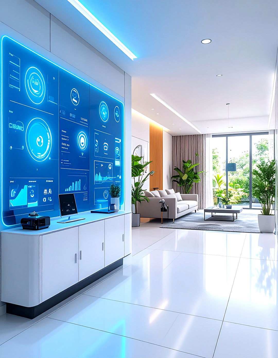 AI Powered s Interior Design with Predictive Home Management - 20 2100s Interior Design Ideas