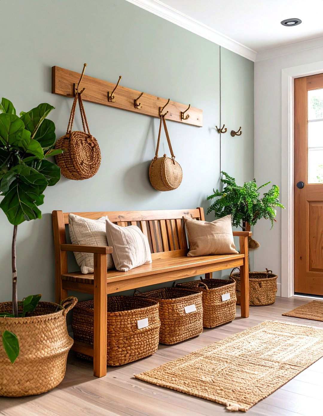 Apartment Entryway Organization Systems - 20 Apartment Decorating Ideas