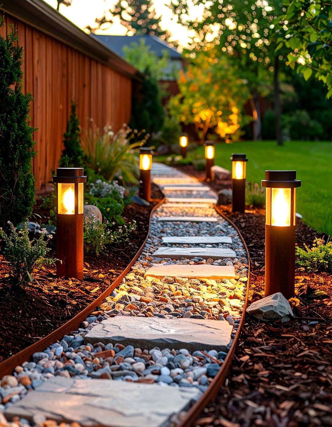 Arizona Backyard Decomposed Granite Pathways - 20 Arizona Backyard Ideas