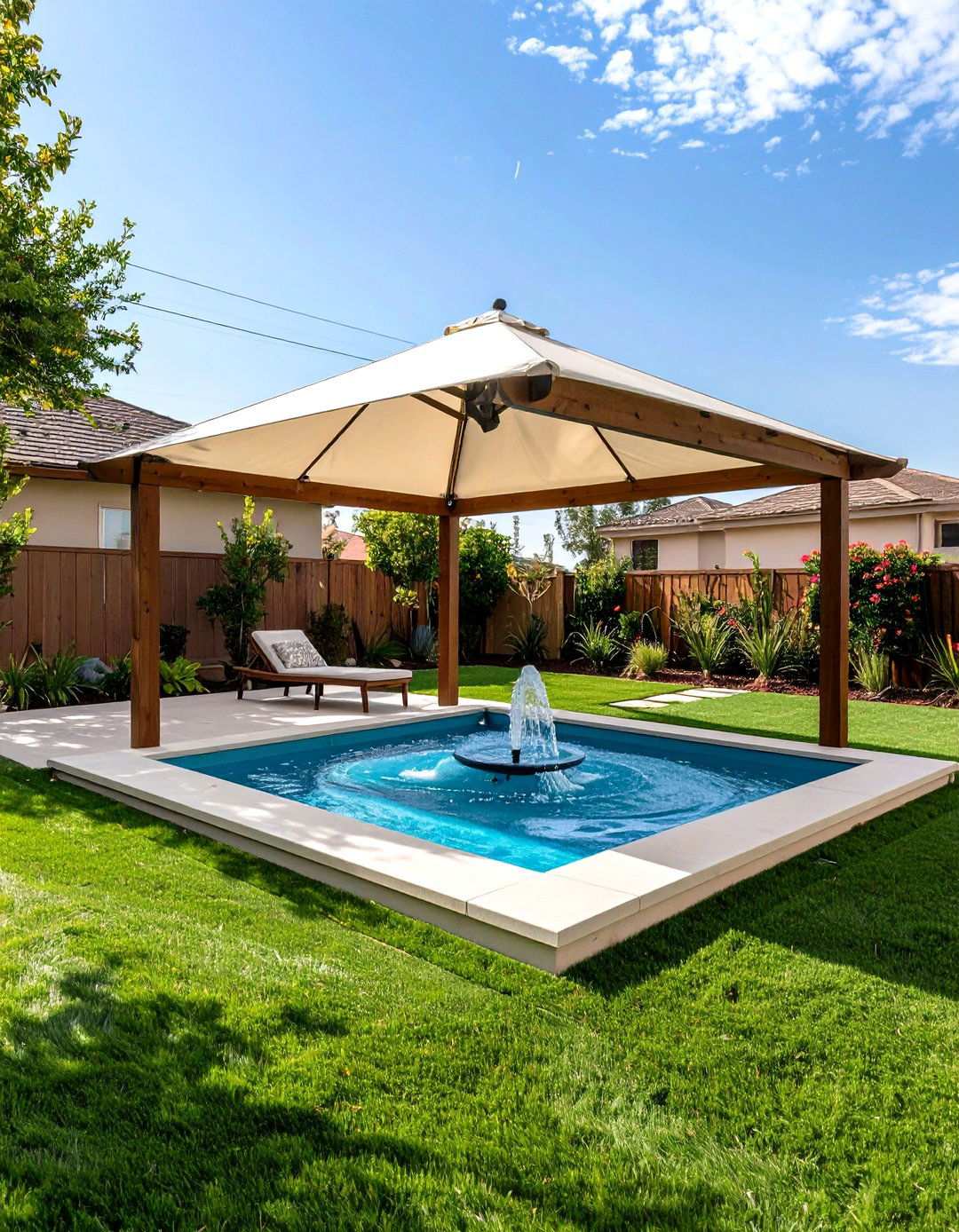 Arizona Backyard Pet Cooling Corner - 20 Arizona Backyard Ideas