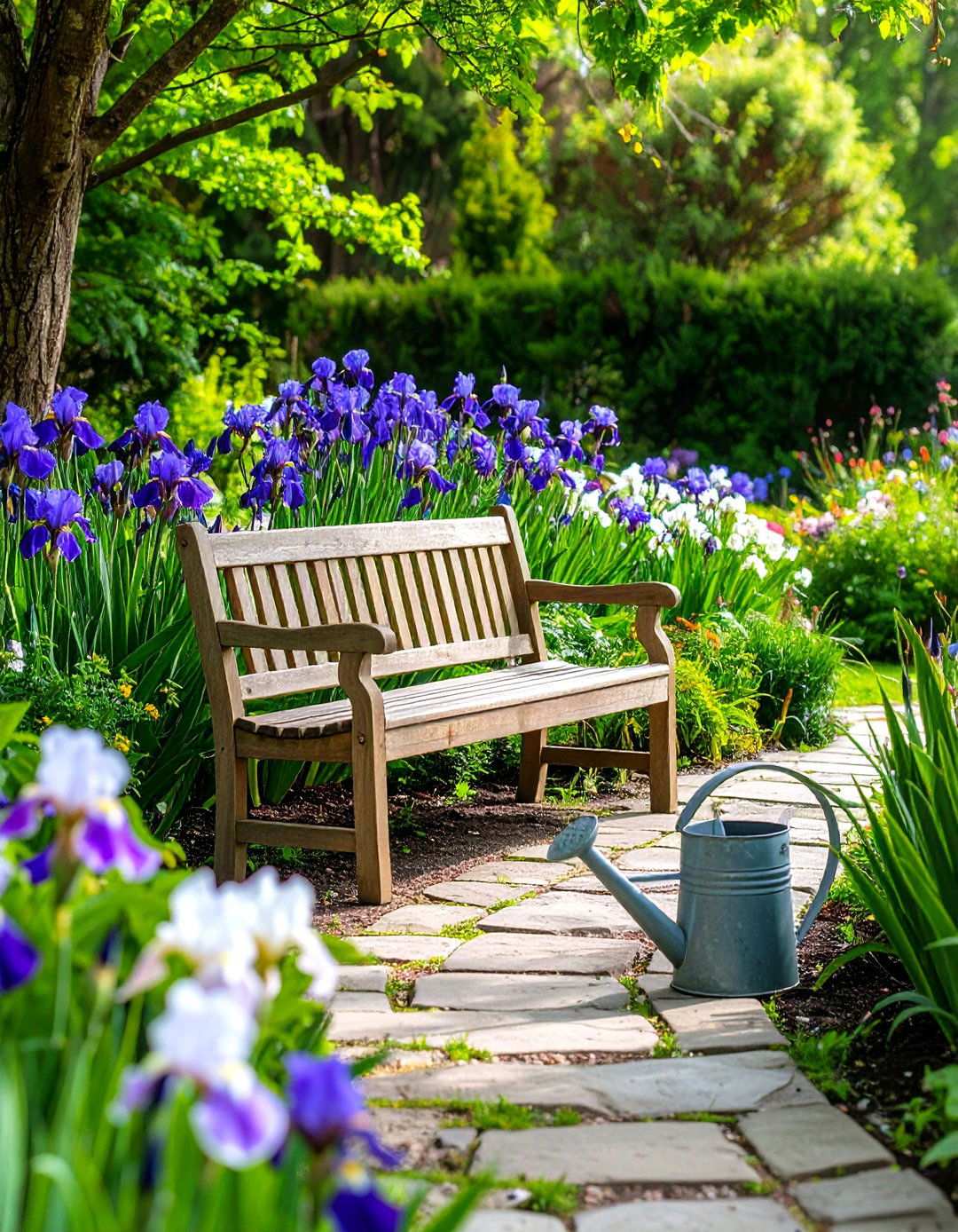 Arrange an Iris Garden st Anniversary Experience - 20 21th Wedding Anniversary Ideas