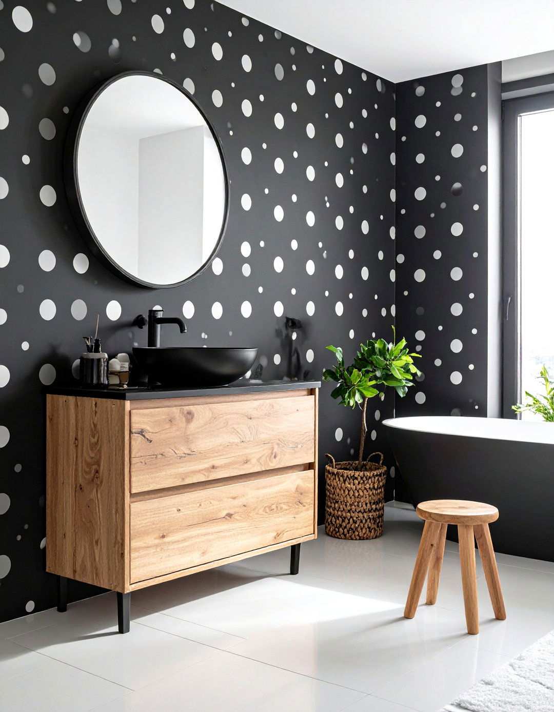 Art Deco Glamour Wallpaper Revival - 20 Bathroom Wallpaper Ideas