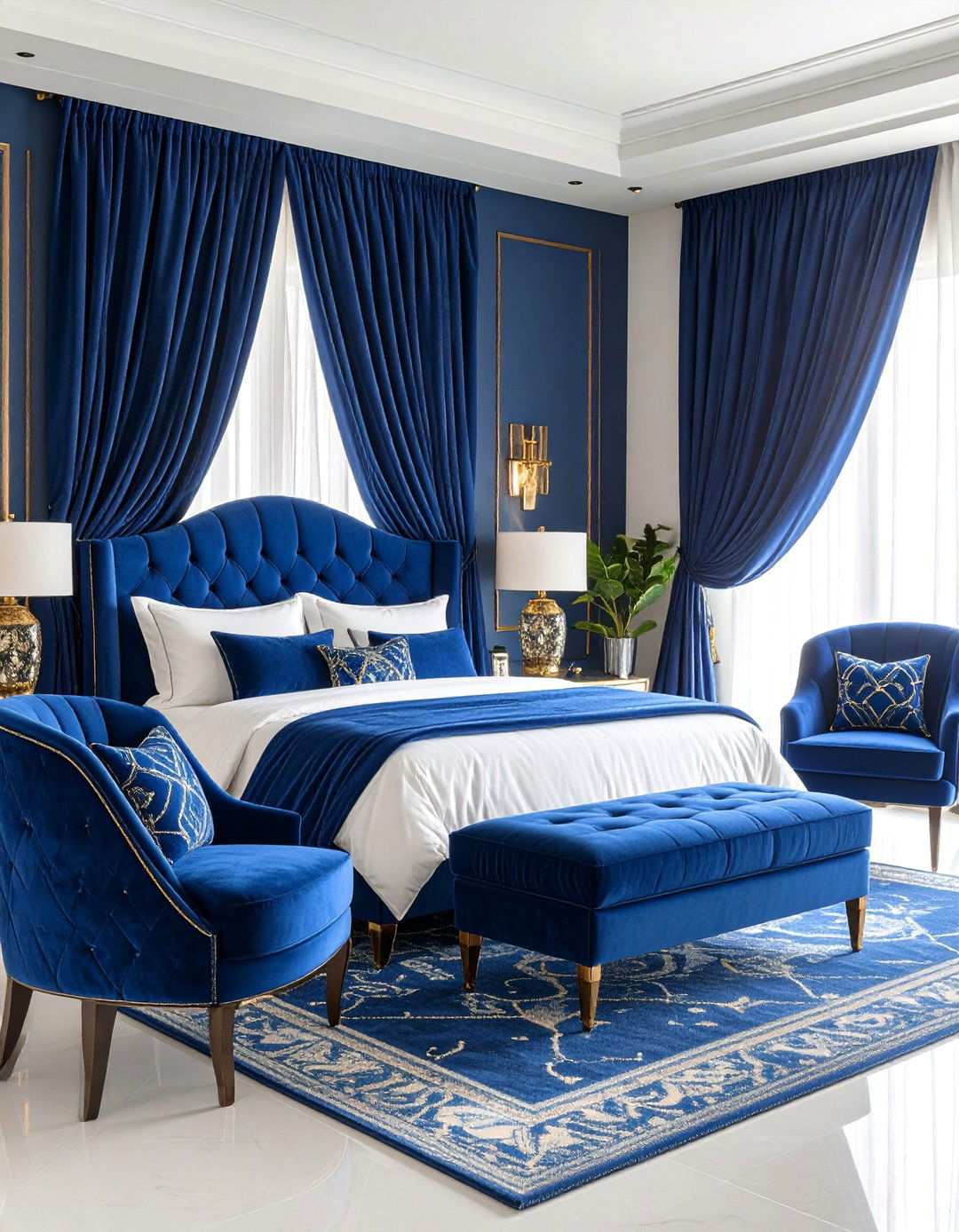 Art Deco Velvet and Silk Luxury Textiles - 20 Art Deco Bedroom Ideas