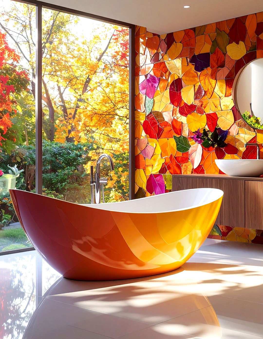 Art Nouveau Bathroom Design with Organic Luxuries - 20 Art Nouveau Interior Design Ideas