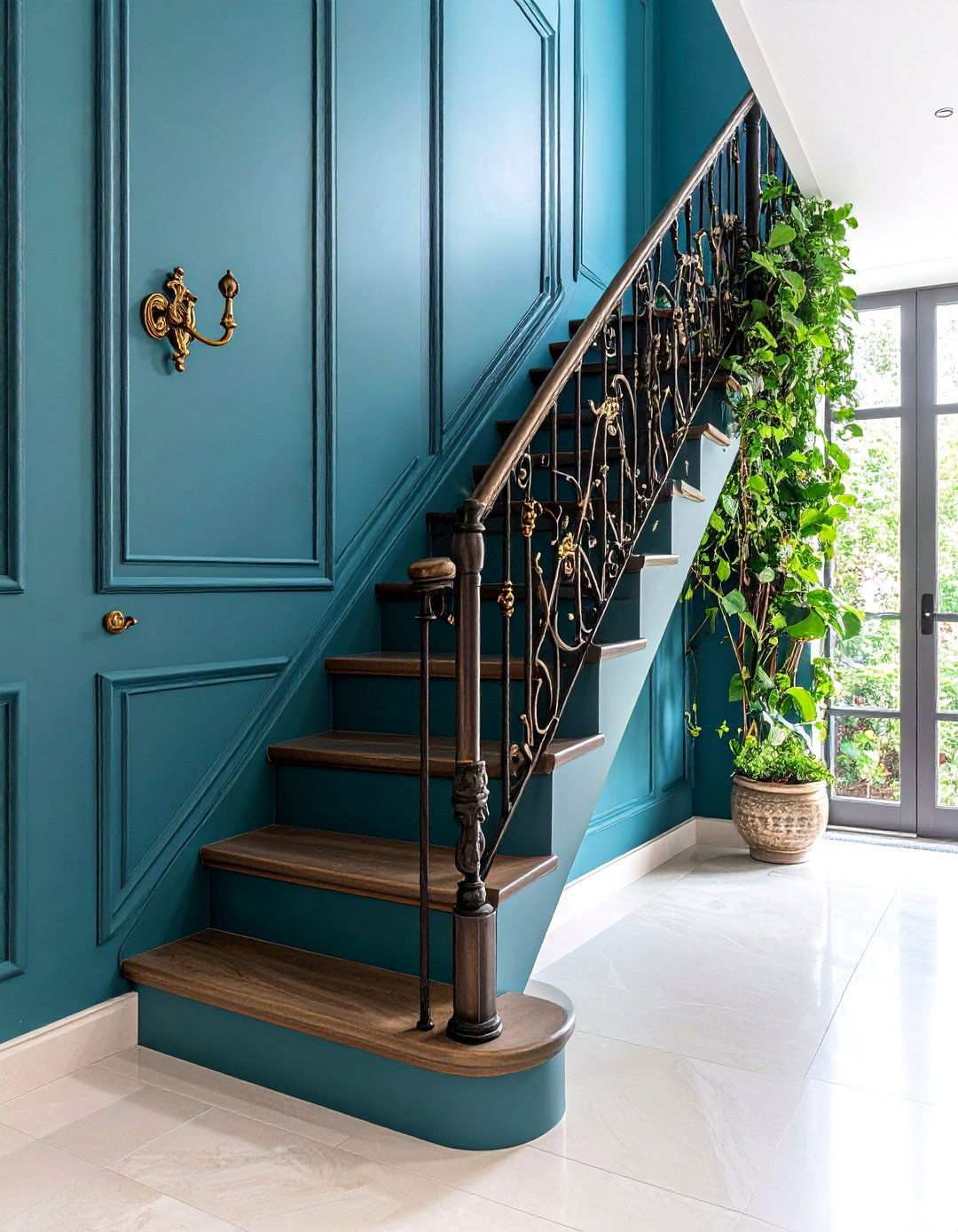 Art Nouveau Metalwork Details in Contemporary Interiors - 20 Art Nouveau Interior Design Ideas