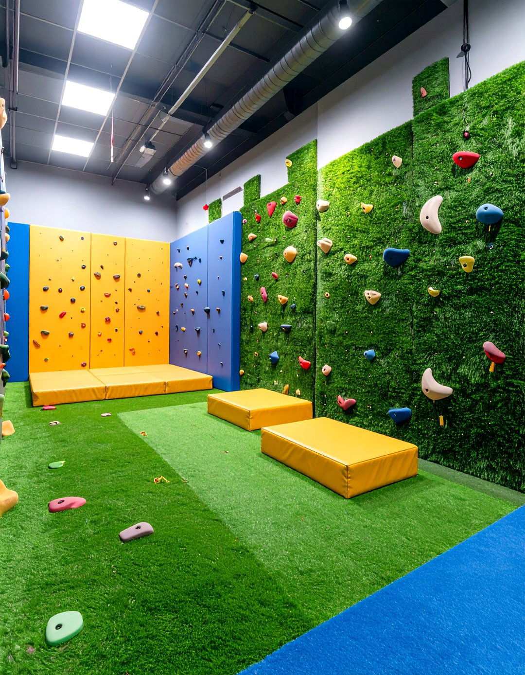 Artificial Grass Wall Childrens Playground Design - 20 Artificial Grass Wall Design Ideas
