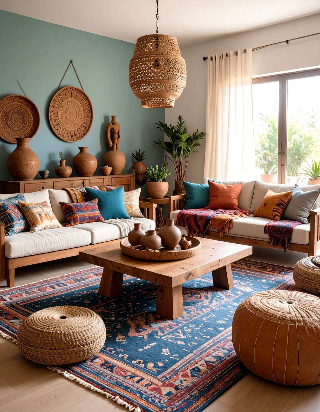 Artisanal Crafted Living Room Details - 20 Aesthetic Living Room Ideas