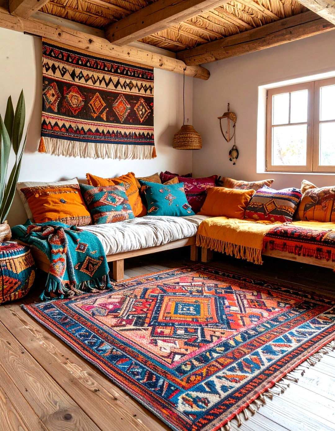 Artisanal Textiles Layer Warmth into a Bachelor Room - 20 Bachelor Room Ideas