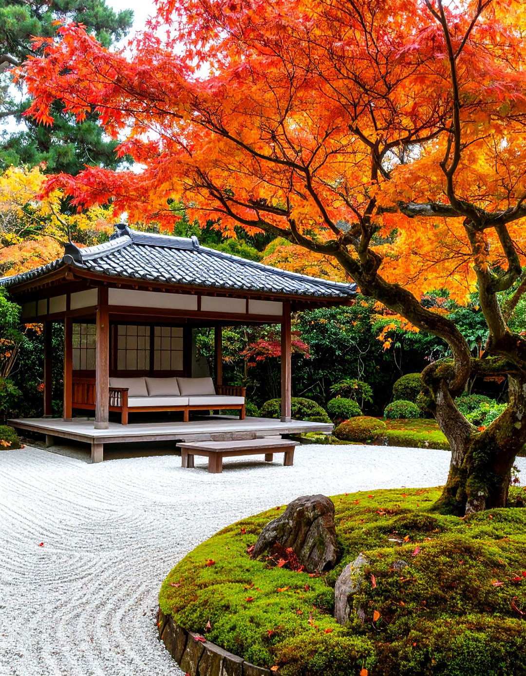 Asian Landscaping Japanese Maple Tree Focal Points - 20 Asian Landscaping Ideas