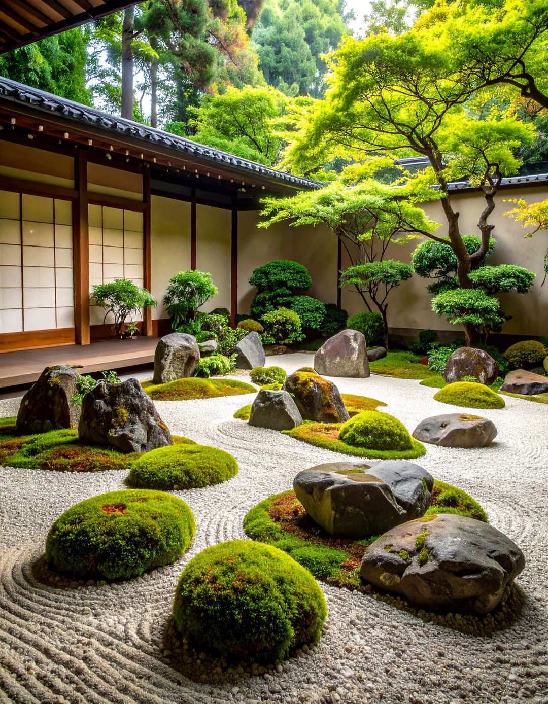 Asian Landscaping Rock Arrangement and Stone Groupings - 20 Asian Landscaping Ideas