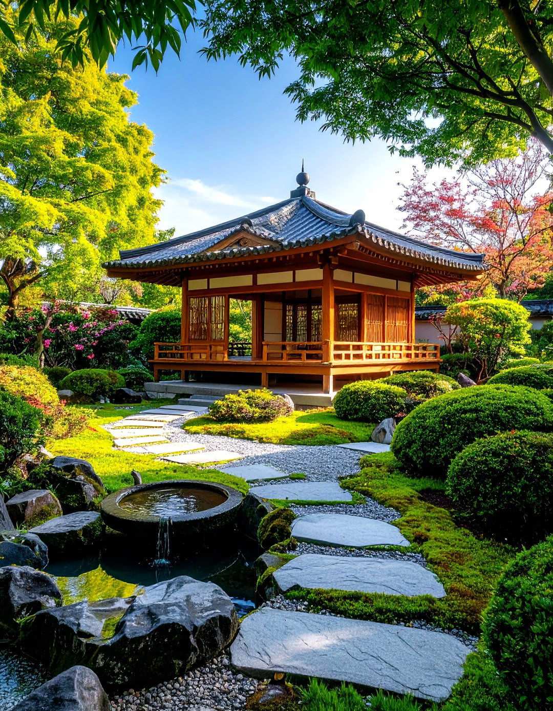 Asian Landscaping Tea Garden Retreat Design - 20 Asian Landscaping Ideas