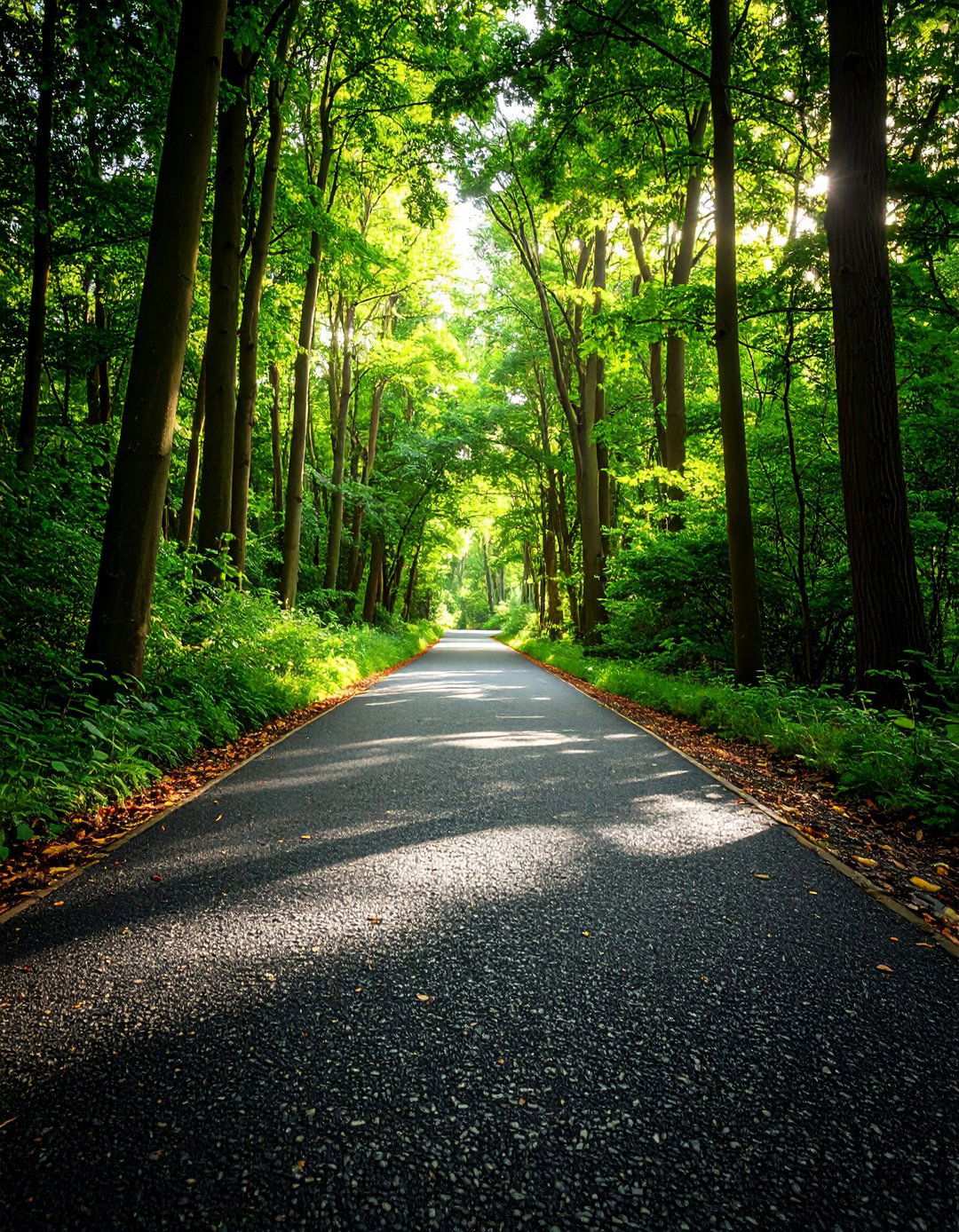 Asphalt Walkways with Slip Resistant Surface Treatments - 20 Asphalt Walkway Ideas