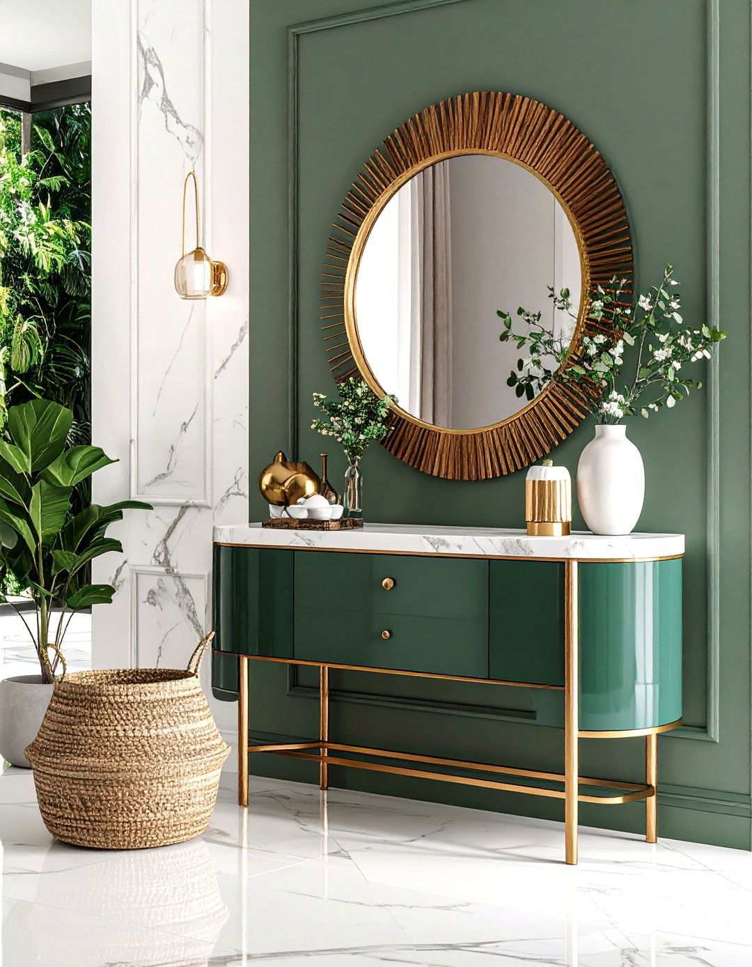 Asymmetrical Balance Entryway Designs - 20 Asymmetrical Balance Interior Design  Ideas