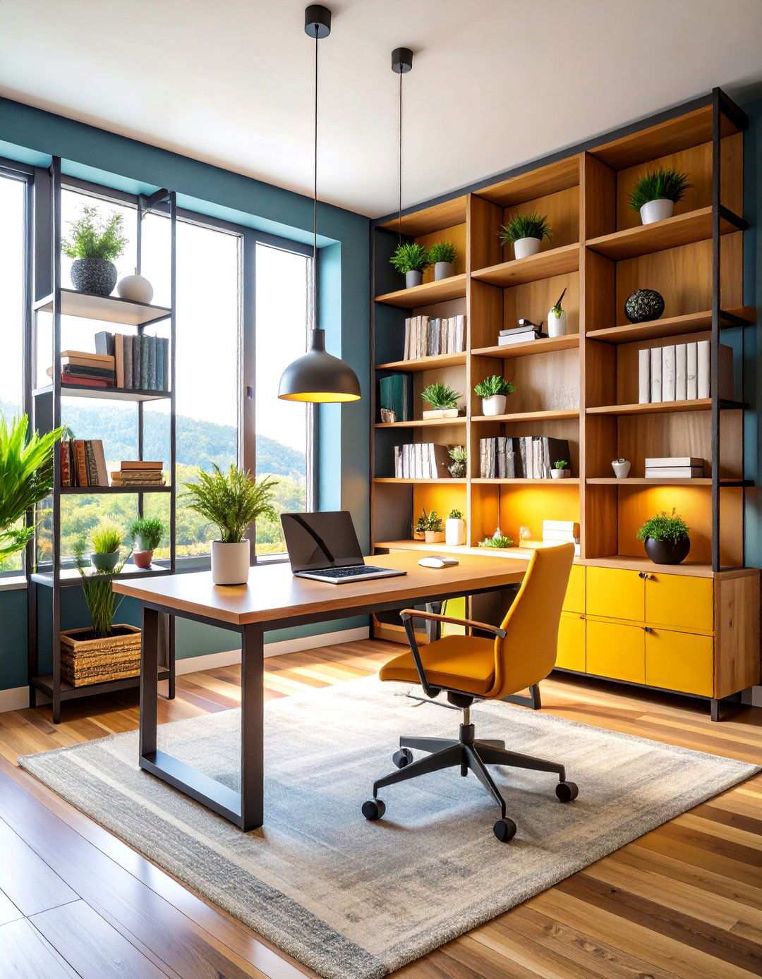 Asymmetrical Balance Office Layouts - 20 Asymmetrical Balance Interior Design  Ideas