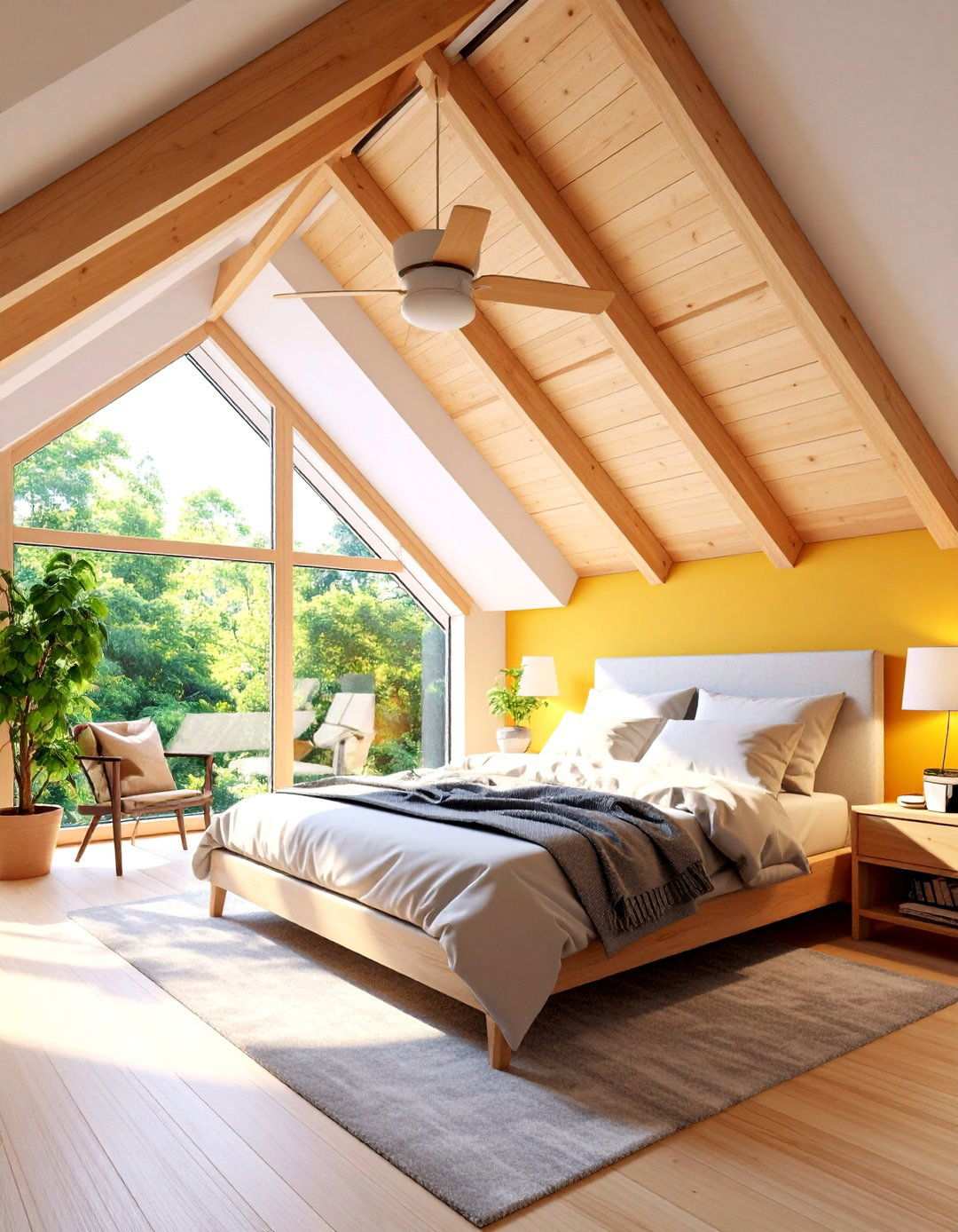 Attic Bedroom Ventilation and Climate Control - 20 Attic Bedroom Ideas