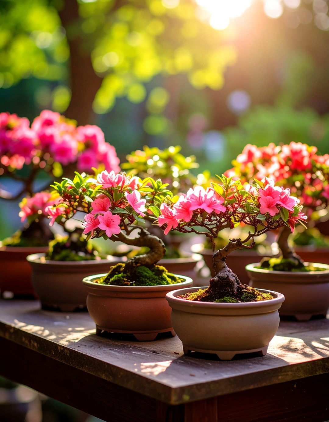 Azalea Bonsai Collection for Artistic Expression - 20 Azalea Garden Ideas