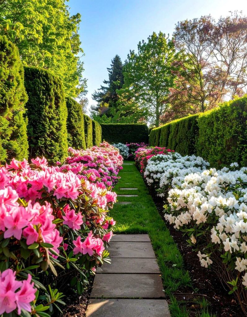 20 Azalea Garden Ideas for Vibrant Blooms and Color - Pat Garden