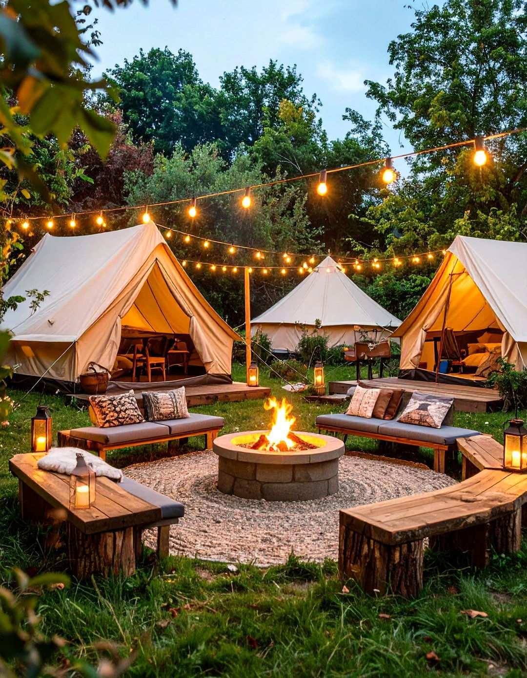Backyard Birthday Camping Adventure Night - 20 Backyard Birthday Party Ideas