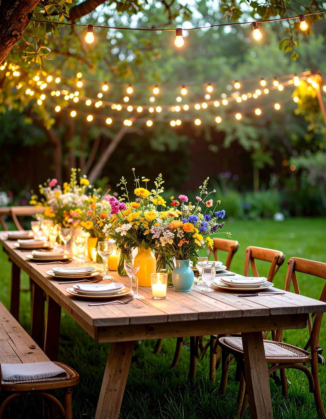 Backyard Birthday Garden Party Elegance - 20 Backyard Birthday Party Ideas