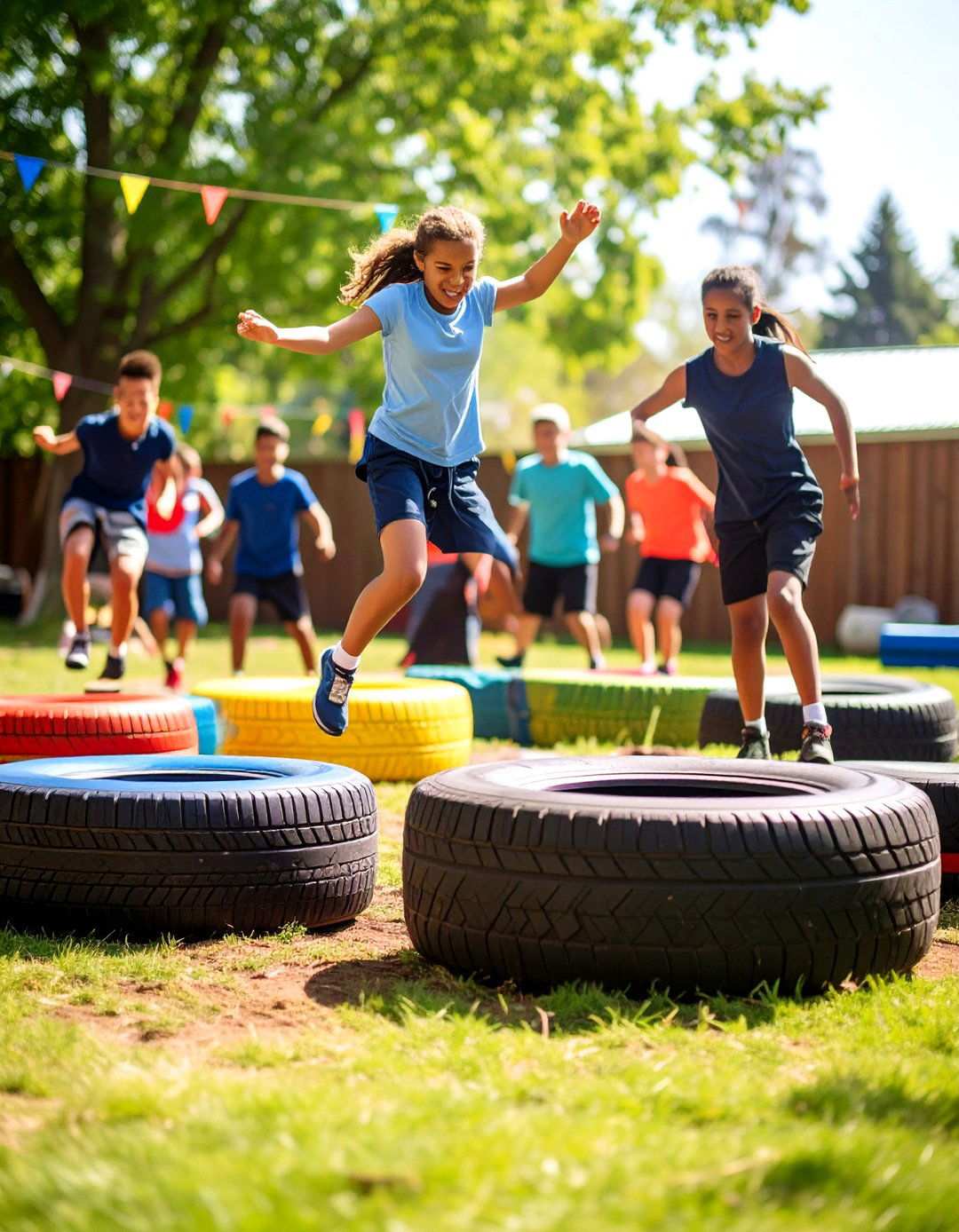 Backyard Birthday Obstacle Course Challenge - 20 Backyard Birthday Party Ideas