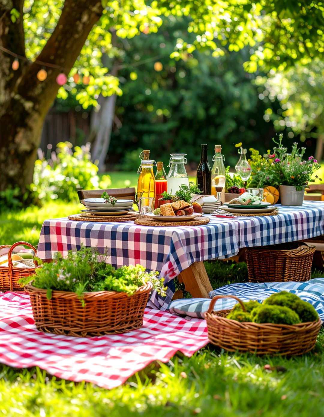 Backyard Birthday Picnic and Potluck Gathering - 20 Backyard Birthday Party Ideas