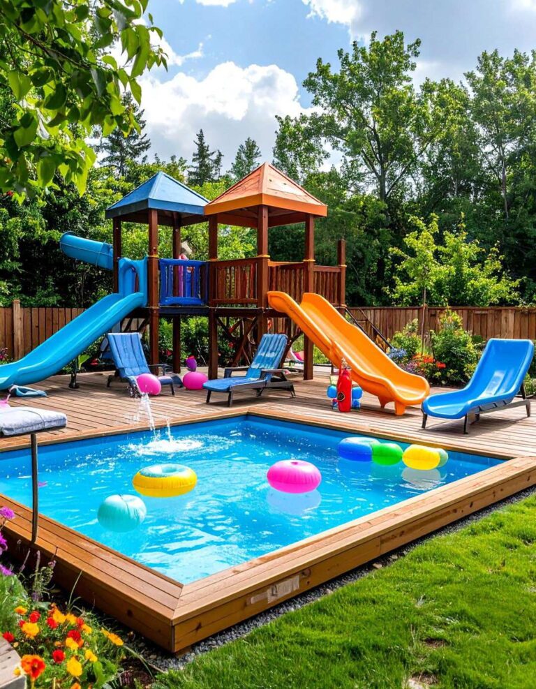 Backyard Birthday Water Park Adventure - 20 Backyard Birthday Party Ideas
