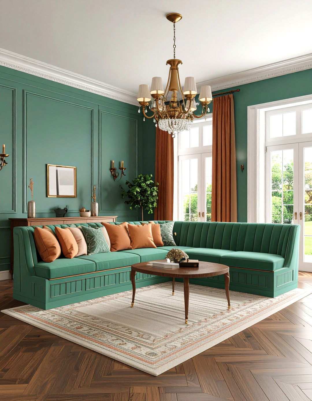 Banquette Seating with Coordinated Millwork Details - 20 Banquette Seating Ideas