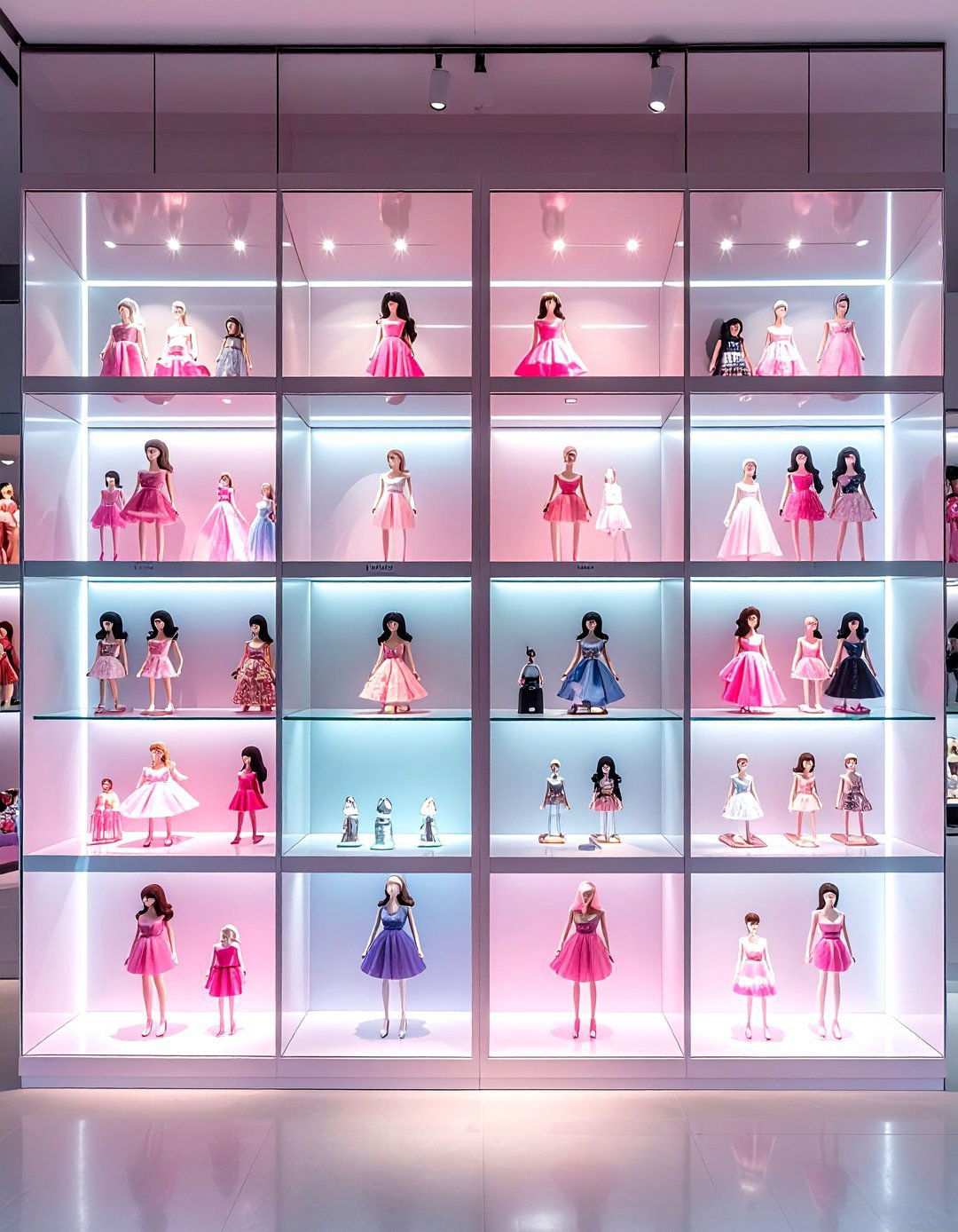 Barbie Room Display Showcase - 20 Barbie Room Ideas