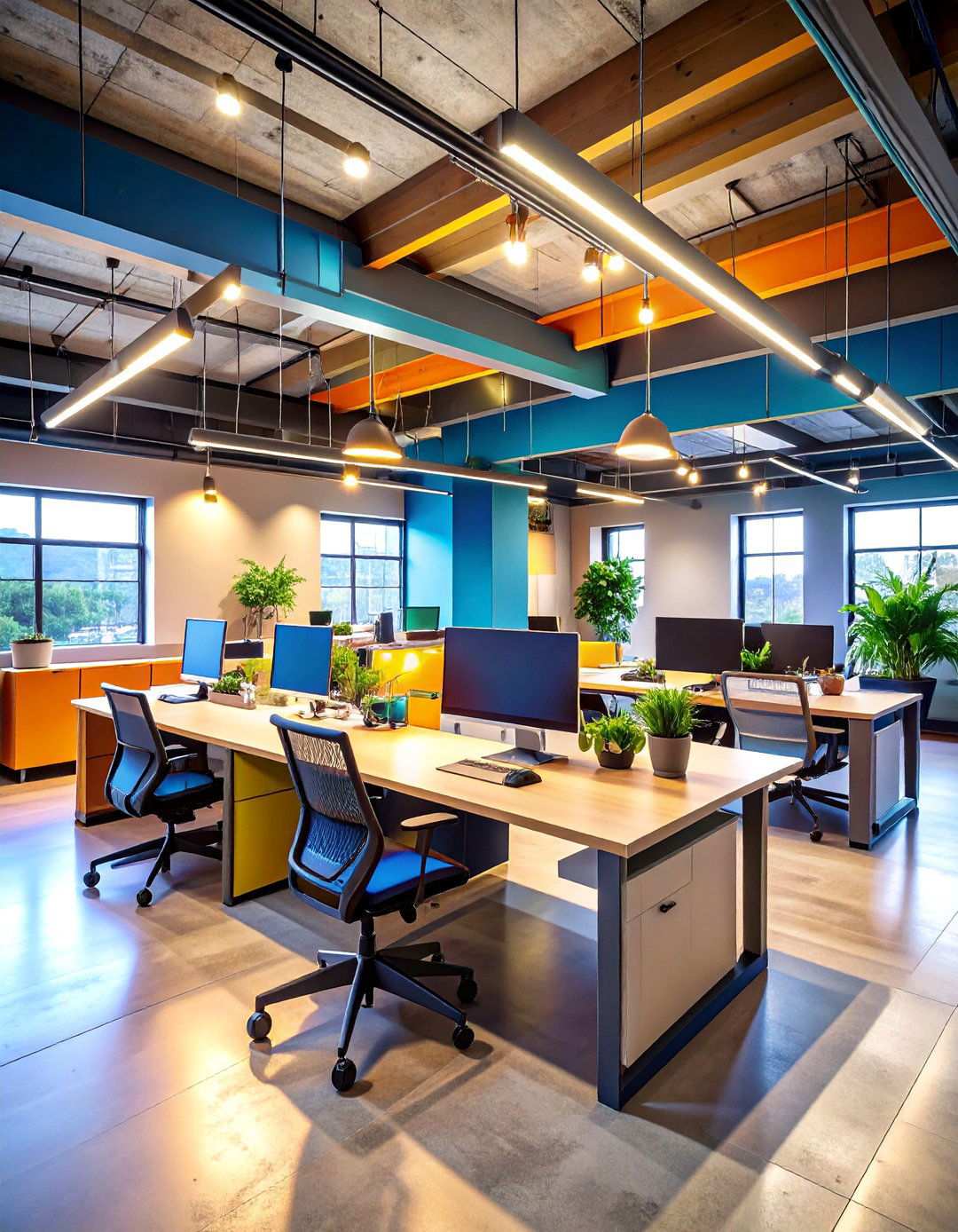 Basement Coworking Space - 20 Basement Ideas