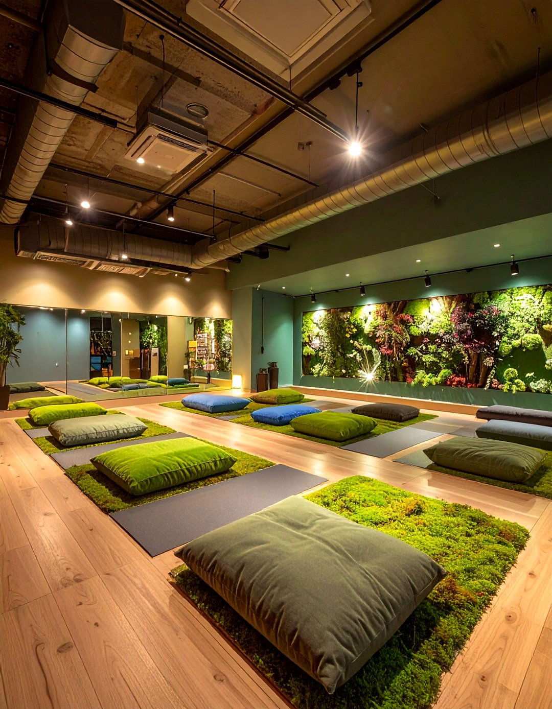 Basement Meditation and Yoga Studio - 20 Basement Ideas