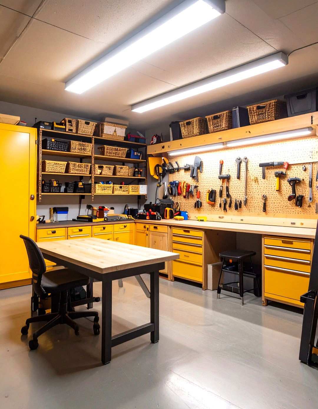 Basement Storage Workshop Organization - 20 Basement Storage Ideas