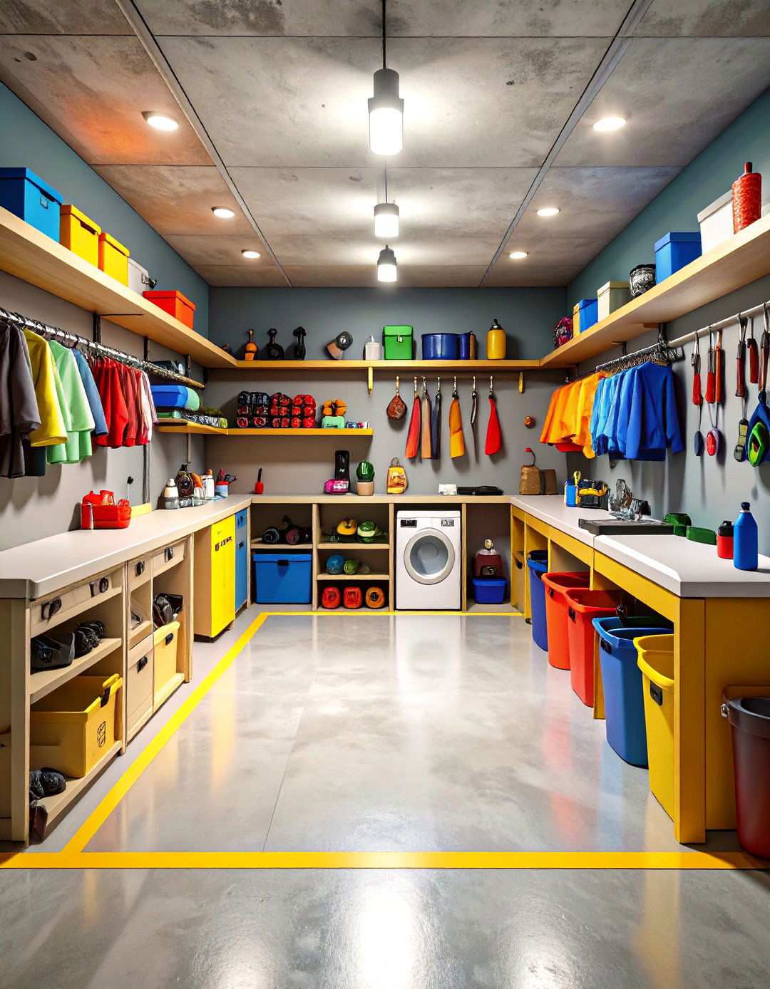 Basement Storage Zones - 20 Basement Storage Ideas