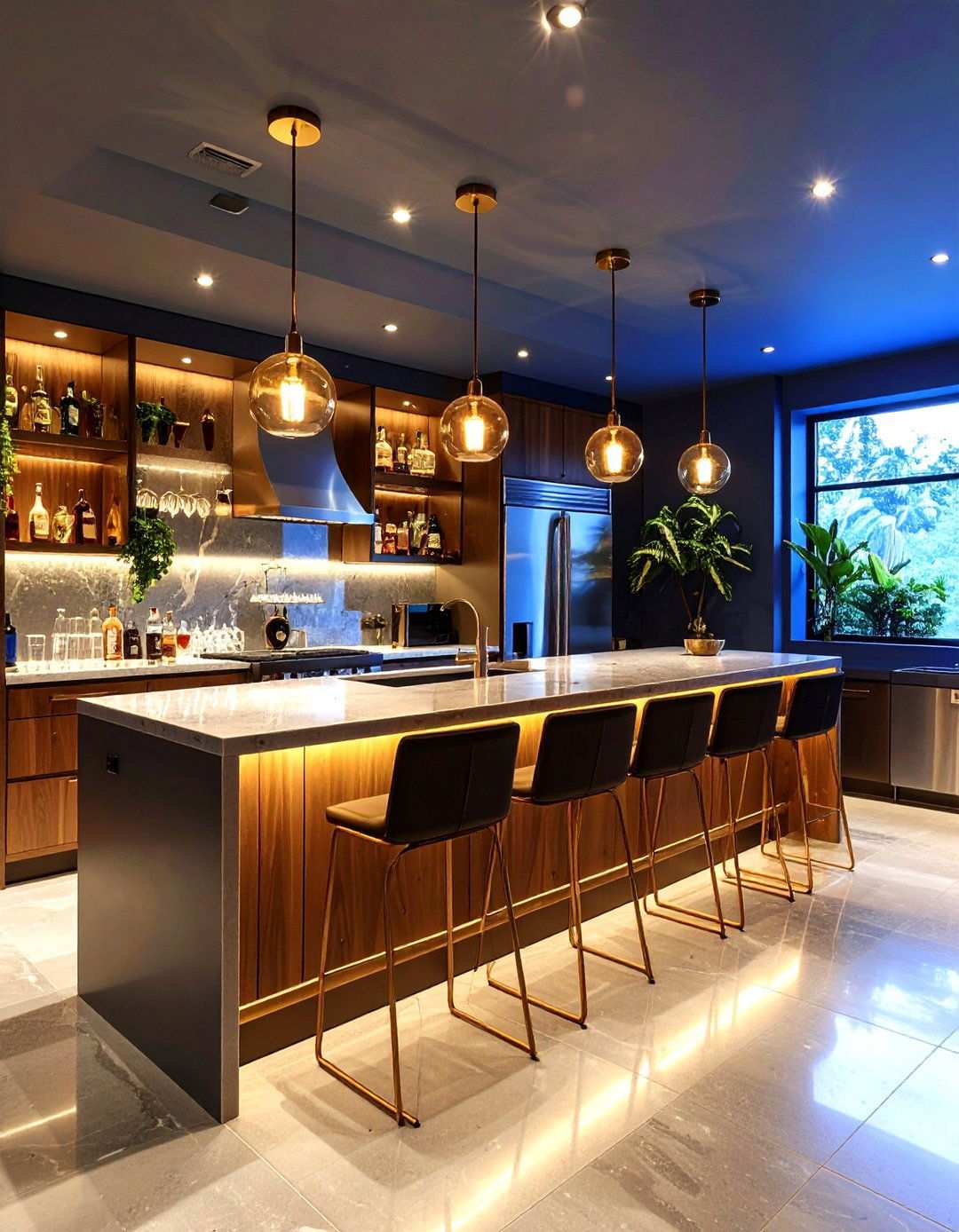 Basement Wet Bar and Kitchenette - 20 Basement Ideas