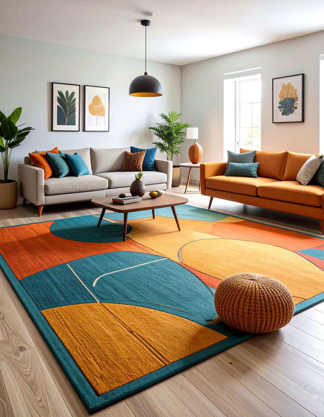 Basketball Room Decor with Court Themed Area Rugs - 20 basketball room decor ideas