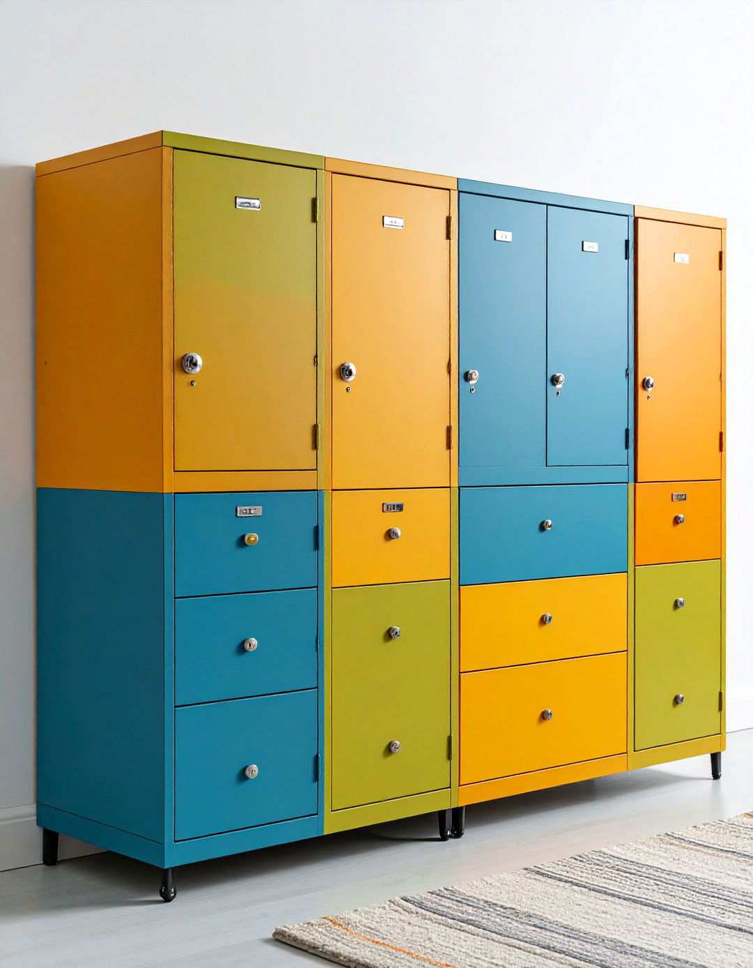Basketball Room Decor with Locker Style Furniture Pieces - 20 basketball room decor ideas