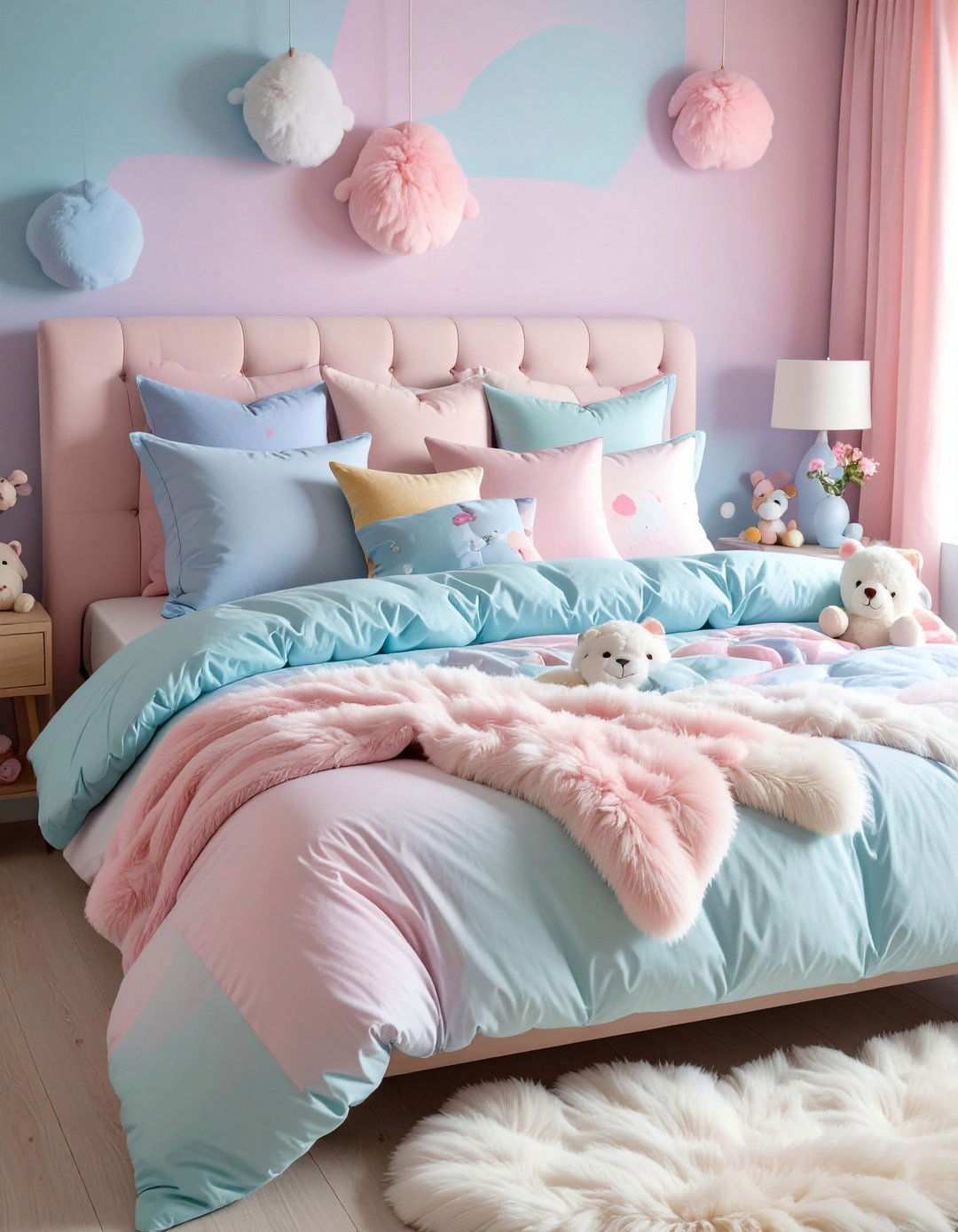 Bedding and Textile Anime Room Comfort - 20 Anime Room Ideas
