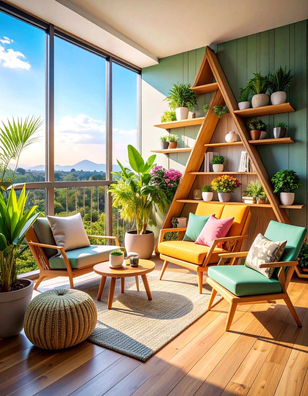 Bedroom Balcony Corner Focus Zone - 20 Bedroom Balcony Ideas