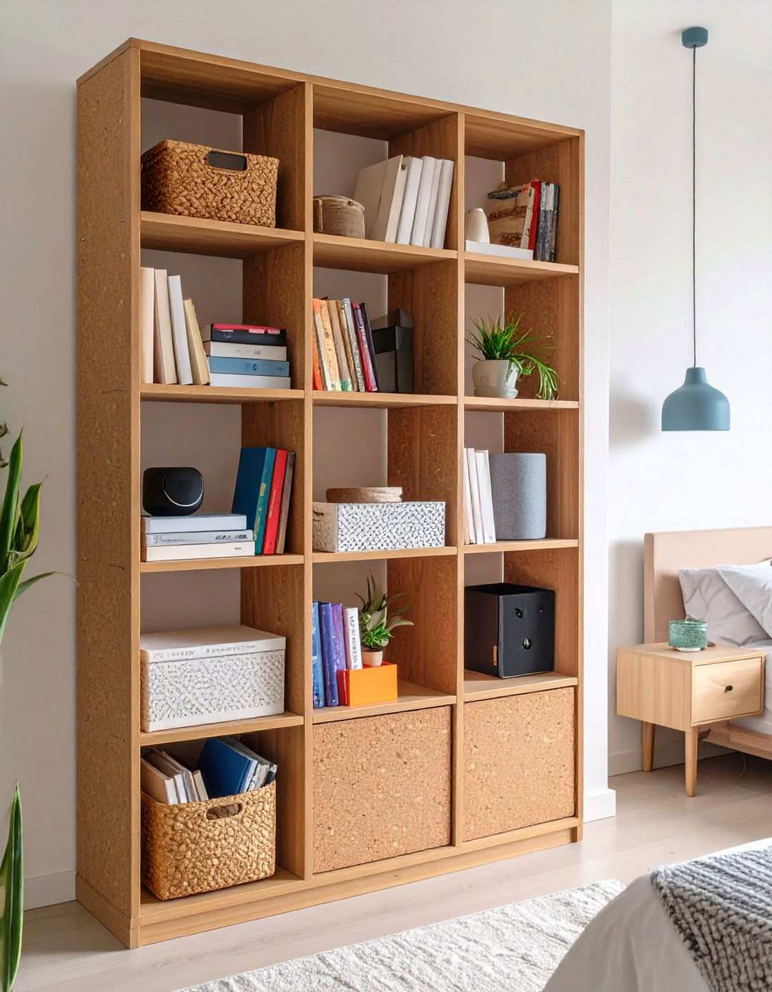 Bedroom Office Sound Softening Library Wall - 20 Bedroom Office Ideas