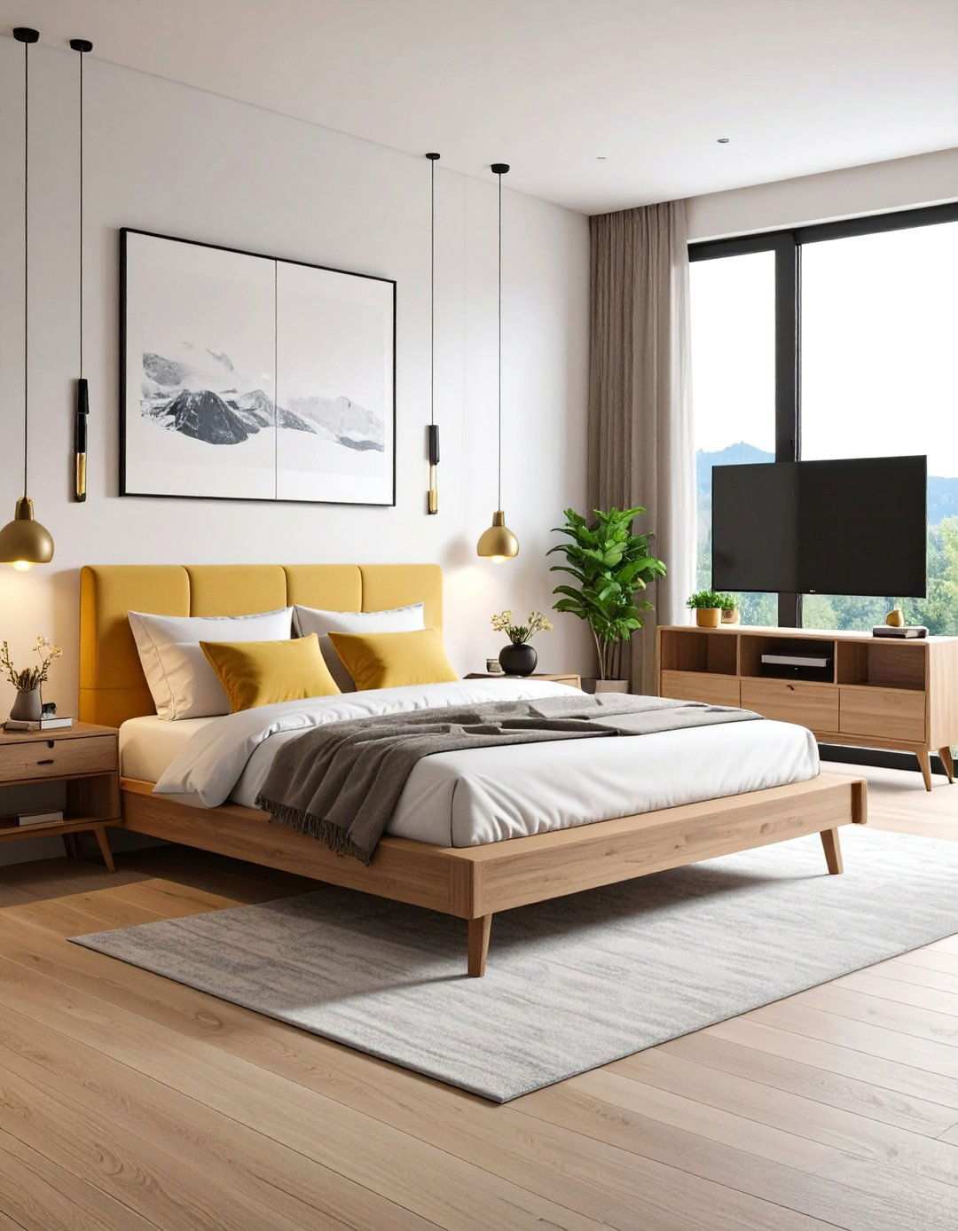 Bedroom Office Wall Mounted Monitor Arm - 20 Bedroom Office Ideas