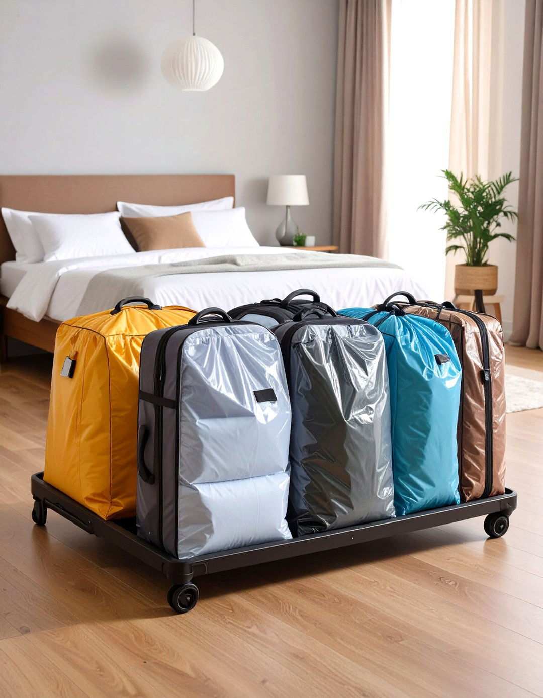 Bedroom Storage Vacuum Sealed Bag Sets - 20 Bedroom Storage Ideas