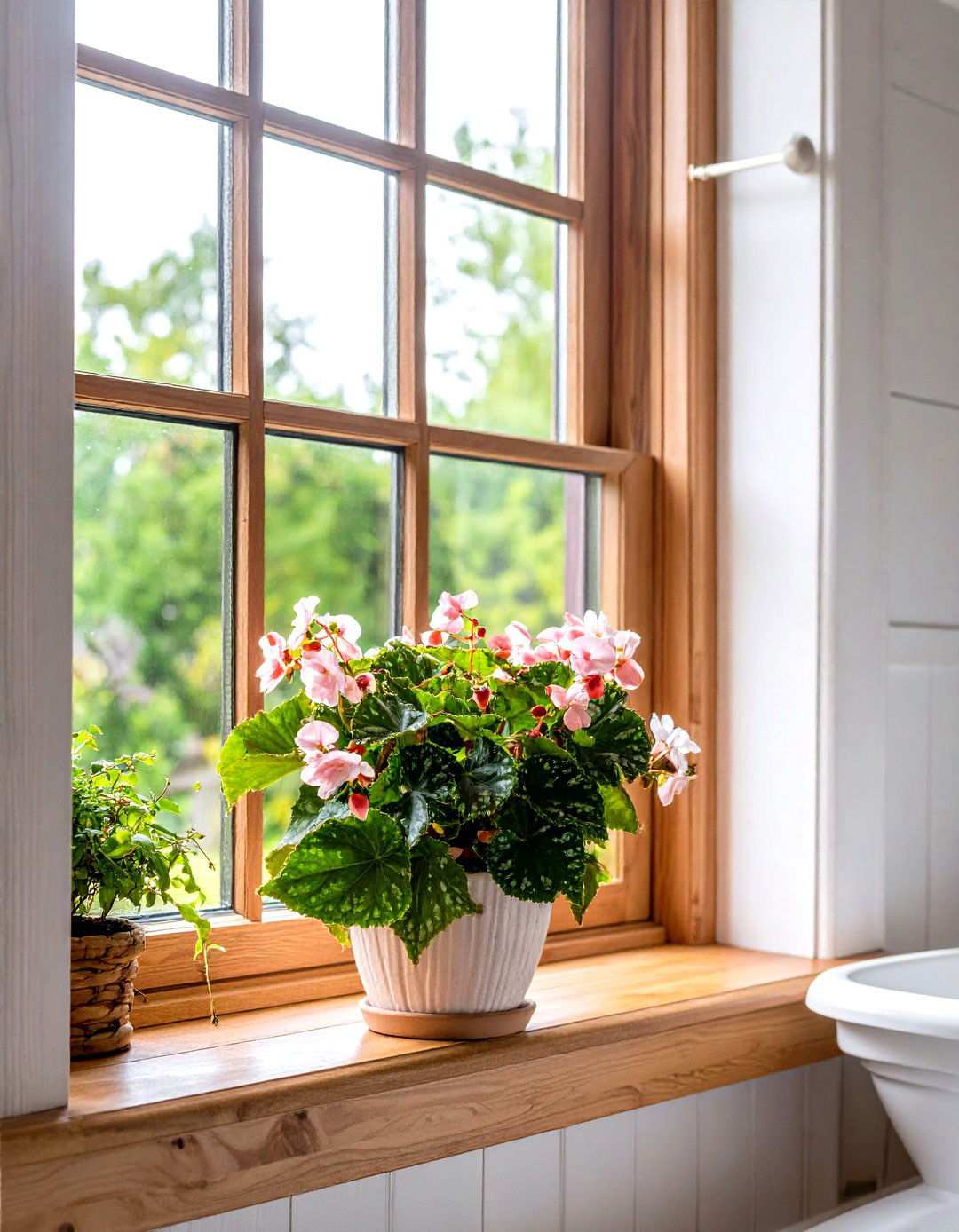 Begonia Bathroom Plant for Colorful Blooms - 20 Best Plants for Bathroom