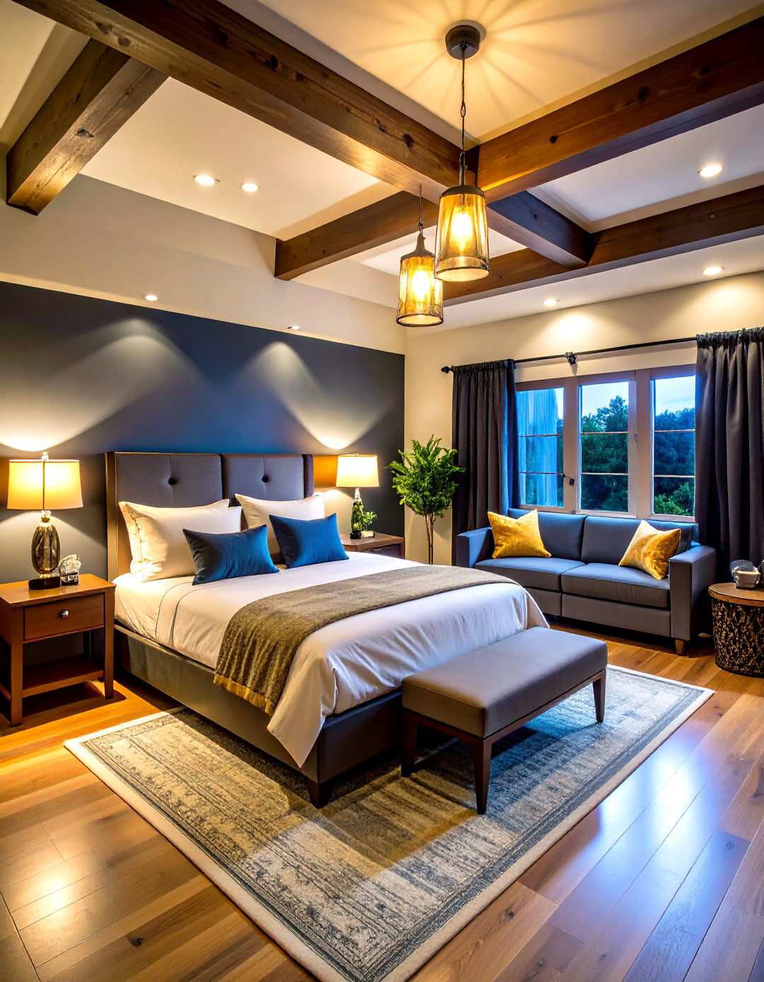 Black Basement Guest Suite - 20 black basement ideas