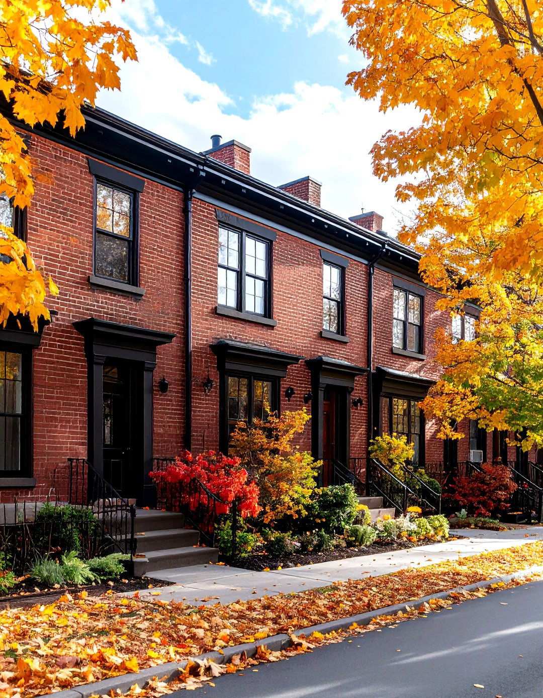 Black Brick Urban Townhouse with City Integration - 20 Black Brick House Exteriors